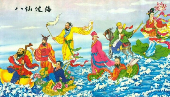 The Eight Immortals Crossing the Sea